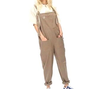 Lucy & Yak Original Dungarees Earth Dye Umbree Size 0R